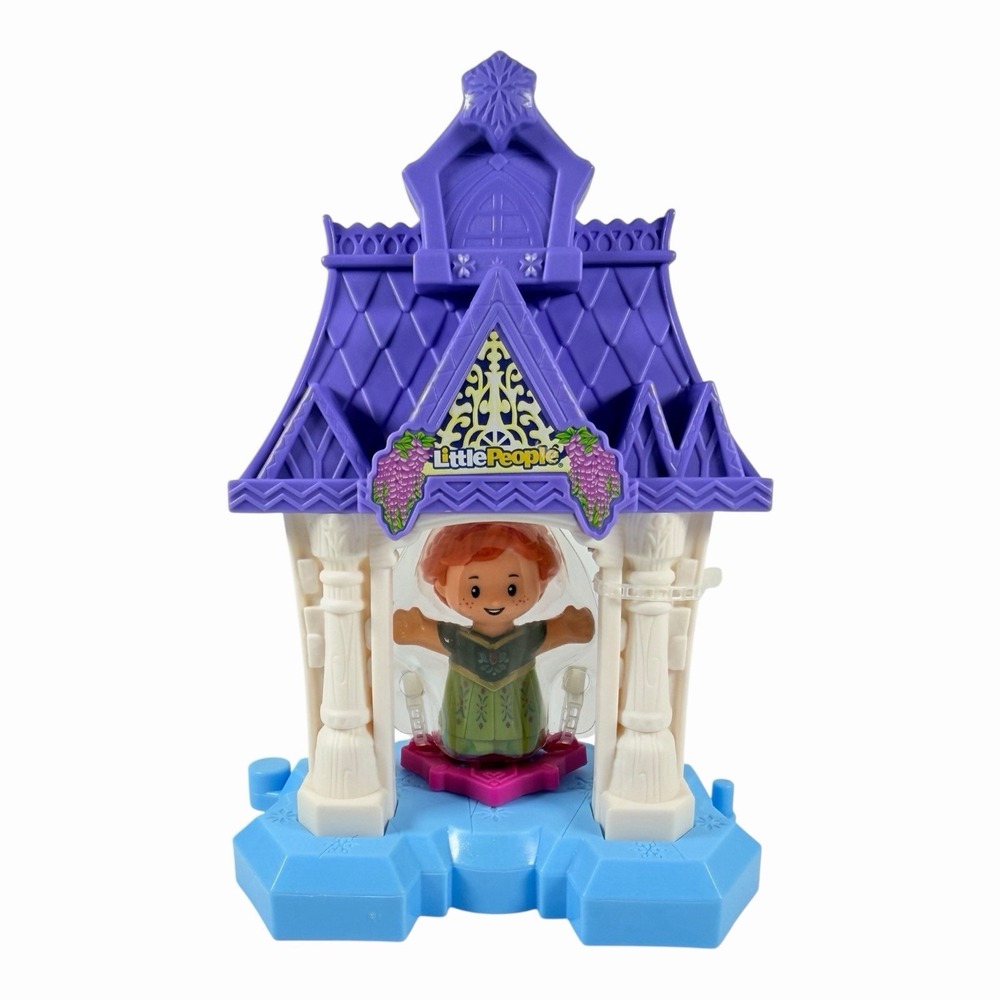 Disney Fisher‎ Price Little People Frozen Anna in Arendelle Mini Playset New Tag